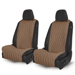 Комплект передних накидок (Бежевый) Ромб 2