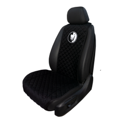 Накидка на переднее сиденье с вышивкой 